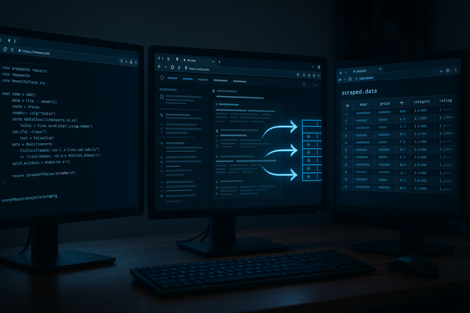 Έξυπνο Σύστημα Συγκέντρωσης Δεδομένων Web - AI Consulting Ελλάδα